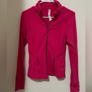 Lululemon Athletica Vibrant Pink Jacket